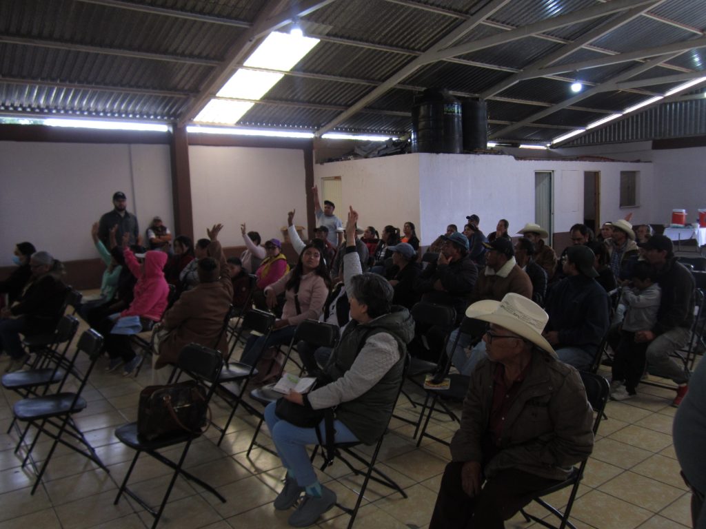 Hubo cambio de comité del hospital de Huayacocotla