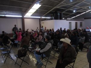 Hubo cambio de comité del hospital de Huayacocotla
