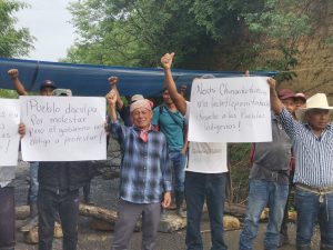 Protestas en Tlachichilco por falta de obras para comunidades indígenas