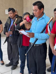 Desde Guatemala: Autoridades ancestrales indígenas de Guatemala protestan ante el asecho de la empresa Trecsa en sus territorios