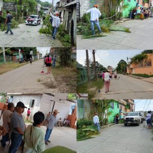 Realizan faena preventiva en la colonia López Arias de Chicontepec Ver.
